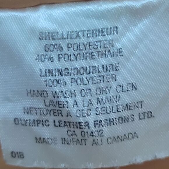 80s Retro Yellow Faux Suede Coat - Picture 7 of 16